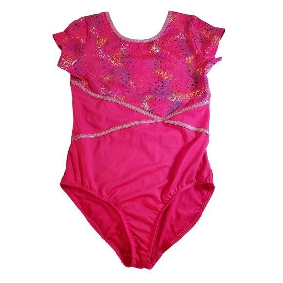 Danskin Now Other - Danskin Now Leotard Girls  L (10/12) Rainbow Pink Dancewear